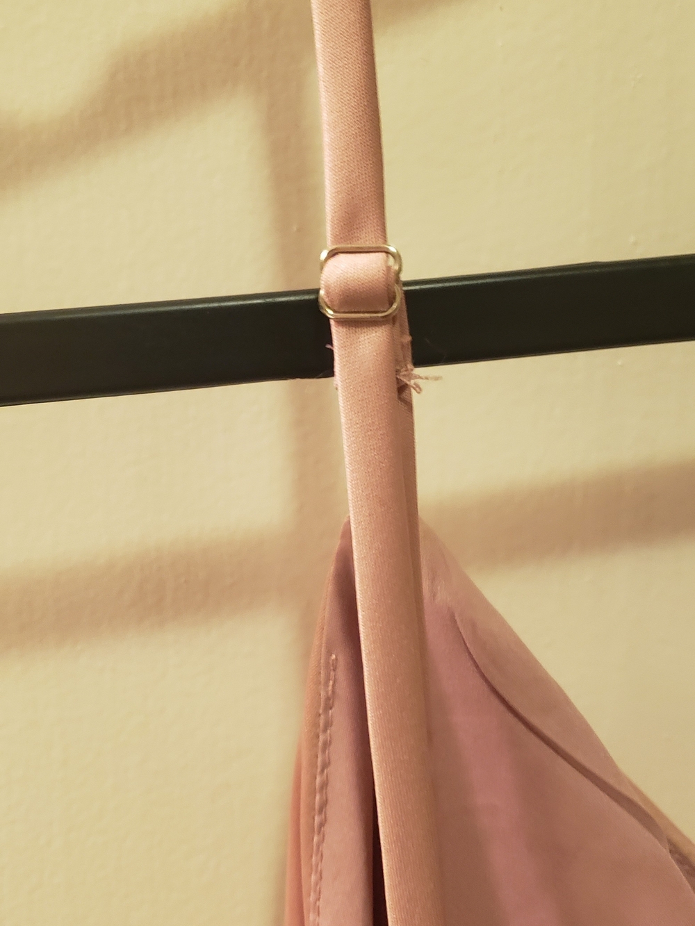 Lulus - Meant to Be Together Dusty Pink Satin One-Shoulder Mini Dress - Picture 7 of 10
